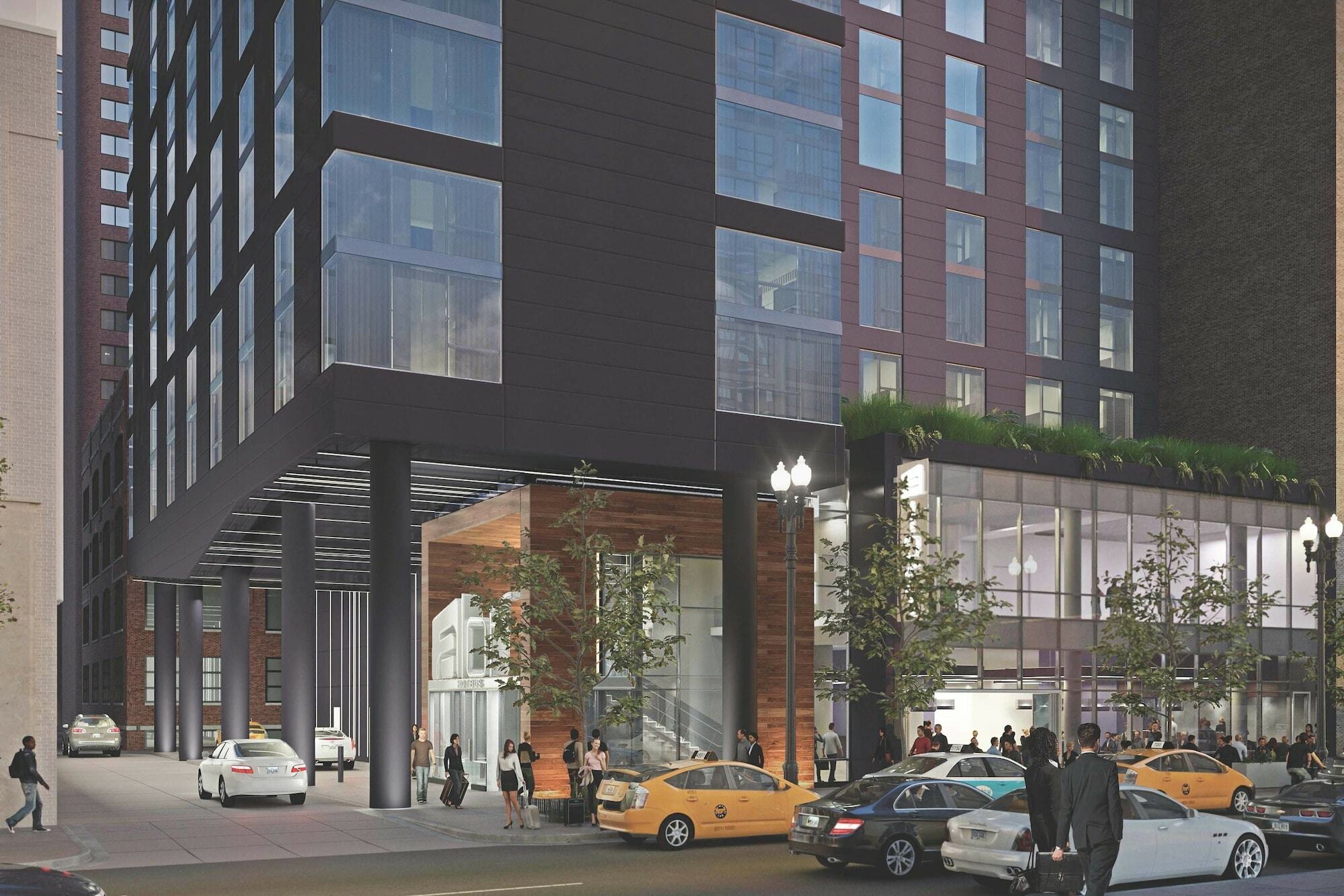 Отель Aloft Chicago Mag Mile Экстерьер фото